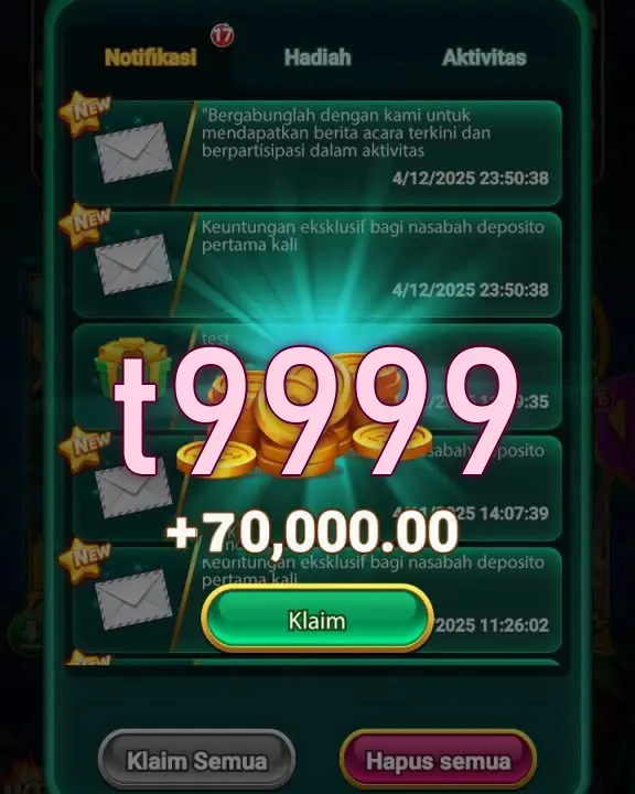 t9999 Tangkapan Layar Resmi APK
